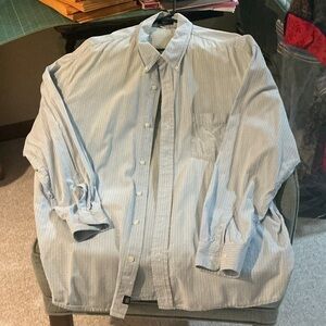 Old Navy Gray Striped Shirt